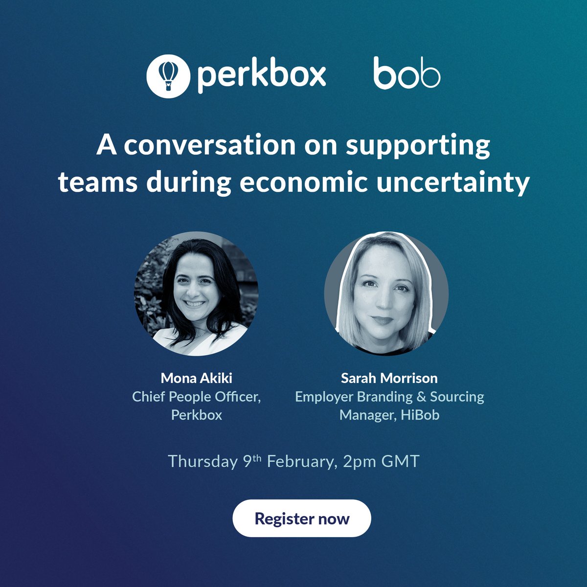 PerkboxAU's tweet photo. Join us as we speak to the award-winning HR platform @HiBob_HR  on how employers can support teams during economic uncertainty 🌏: https://t.co/kizs1XaOMJ https://t.co/mZEmYIhpTE