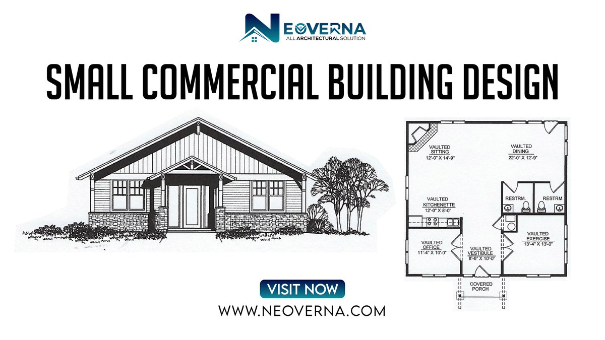 NeovernaL's tweet image. Bring your business vision to life with our custom small commercial building design plans! We&apos;ve got you covered whether you&apos;re opening a new storefront, office space, or boutique.  #smallbusiness #commercialbuildingdesign #customdesigns #neoverna
