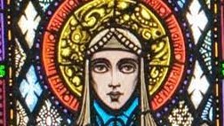 #LáFhéileBríde shona daoibh! Ireland's female patron saint has been a feature of Irish society for three millennia or more & is documented in annals, hagiography, genealogies & liturgical literature. She has now given us a new bank holiday! dib.ie/biography/brig… #DIBLives