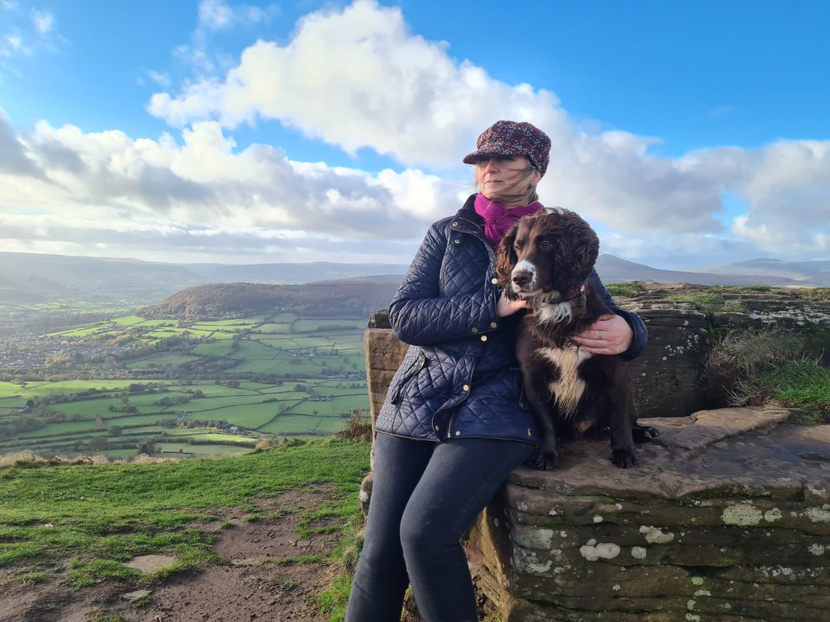 #spaniel #mountains #welsh #visitwales #WALES