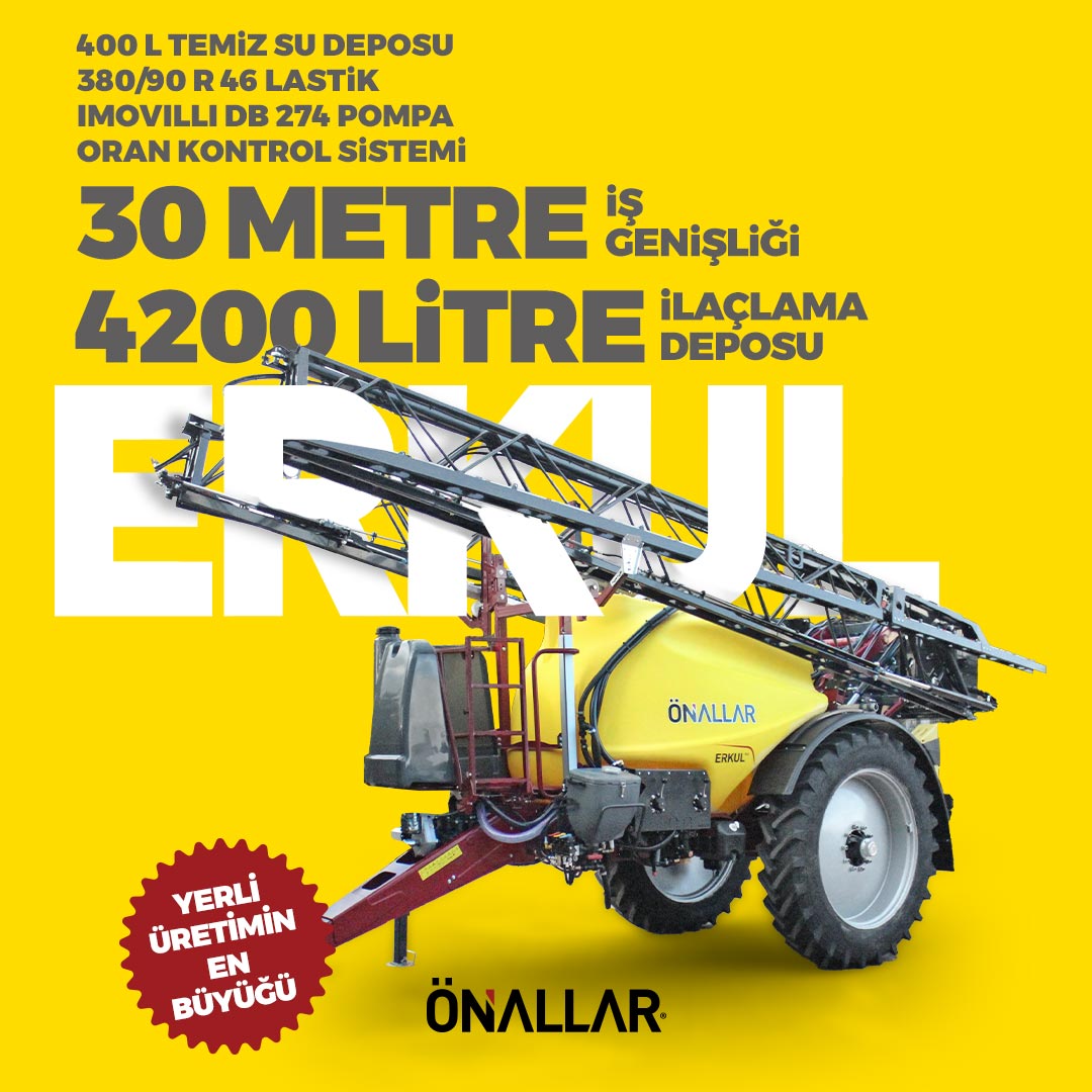 onallarofficial's tweet photo. YERLİ ÜRETİMİN EN BÜYÜĞÜ : #ERKUL 💪

#önallar #tarım #pülverizatör #sprayer #fieldSprayer #mahsülünüKoru #bitkiBakımUzmanı #holder #yerliüretim https://t.co/jK8aCy2XIs