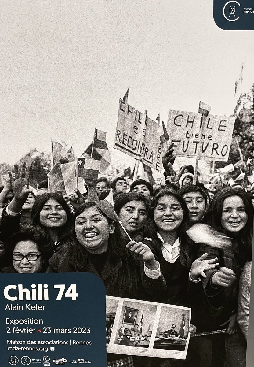 assobug's tweet photo. Le photographe Alain Keler vous propose une plongée dans le #SantiagodeChile de 1974 avec cette superbe exposition dans le cadre du festival Travelling https://t.co/UfRXmKv86Q