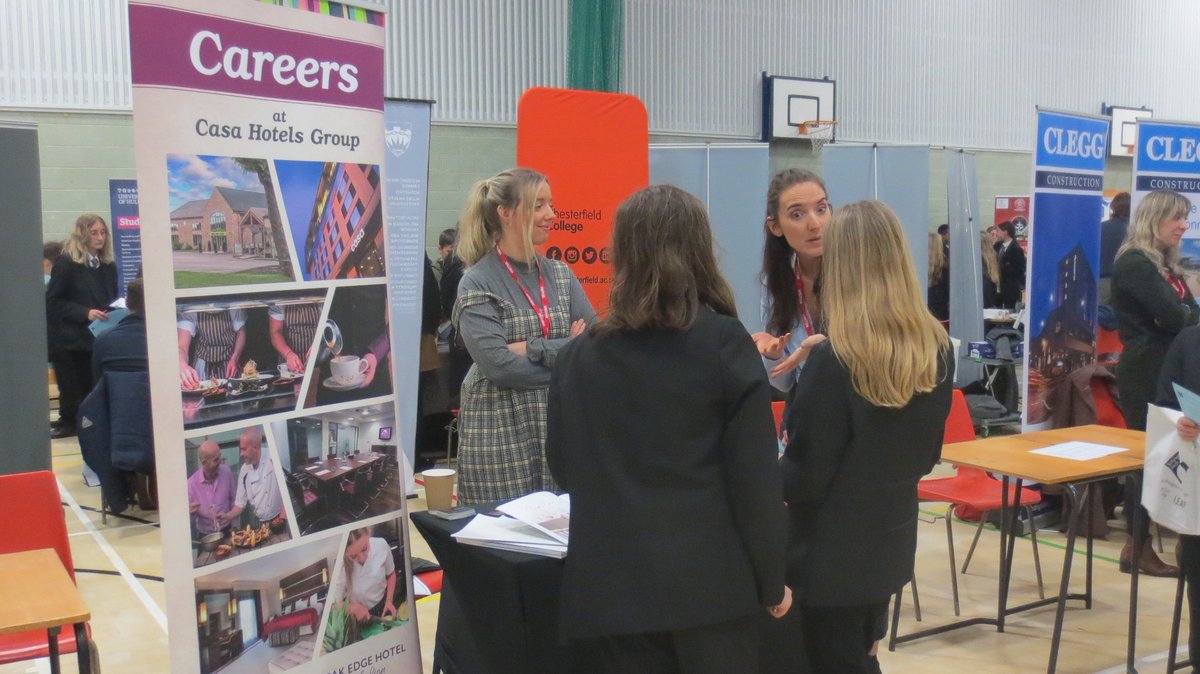 EckingtonCareer's tweet photo. Eckington School Careers Fair took place yesterday!  All our students met with local employers, colleges, our 6th Form, Apprenticeship providers, uniformed services and had conversations about careers 😊 
Huge thank you to all the inspirational people who attended! #careers 👏 https://t.co/bbufJ7bjma