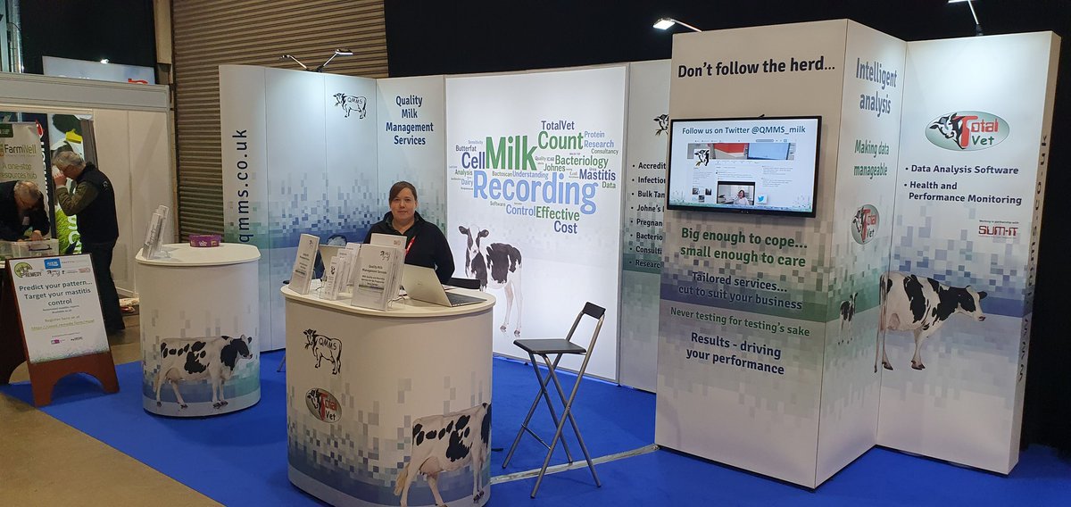 Come and see us at #dairytech, stand I2 to learn about new services and the Mastitis Pattern Tool.