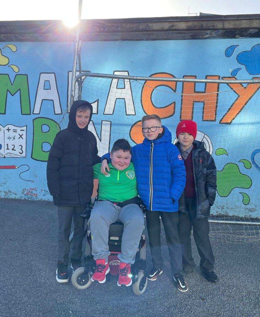 stmalachysbns's tweet image. What a day for our school &amp;amp; our local community.This fanatical sports fan has been selected to play for Ireland.11yrs old &amp;amp; only playing powerchair football for less than a year... a phenomenal achievement.He is a massive @LFC  fan too btw @irishpowerchair @FAIreland @CnmbDublin