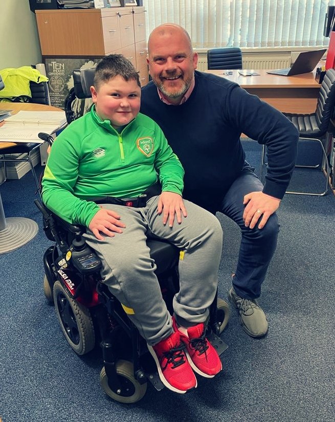 stmalachysbns's tweet image. What a day for our school &amp;amp; our local community.This fanatical sports fan has been selected to play for Ireland.11yrs old &amp;amp; only playing powerchair football for less than a year... a phenomenal achievement.He is a massive @LFC  fan too btw @irishpowerchair @FAIreland @CnmbDublin