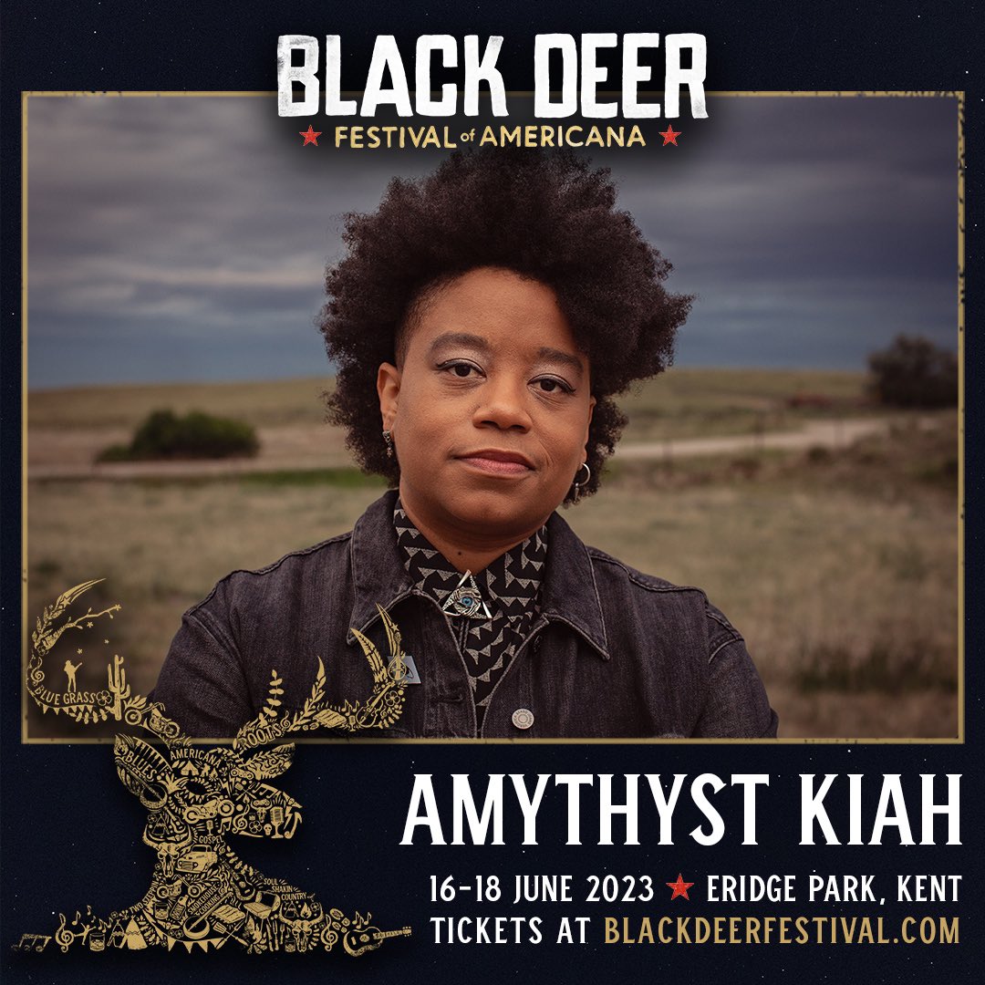 blackdeerfest's tweet photo. 🗣️ @amythystkiah’s independent spirit, vast talent and musical savvy yield dazzling results… 
- @pitchfork 

You find the music you’re going to love in the deer park. Find out more about this wonderful artist with #ThePick 📝 👇

https://t.co/1dlC38xBv7 https://t.co/wdKMtx2TY8