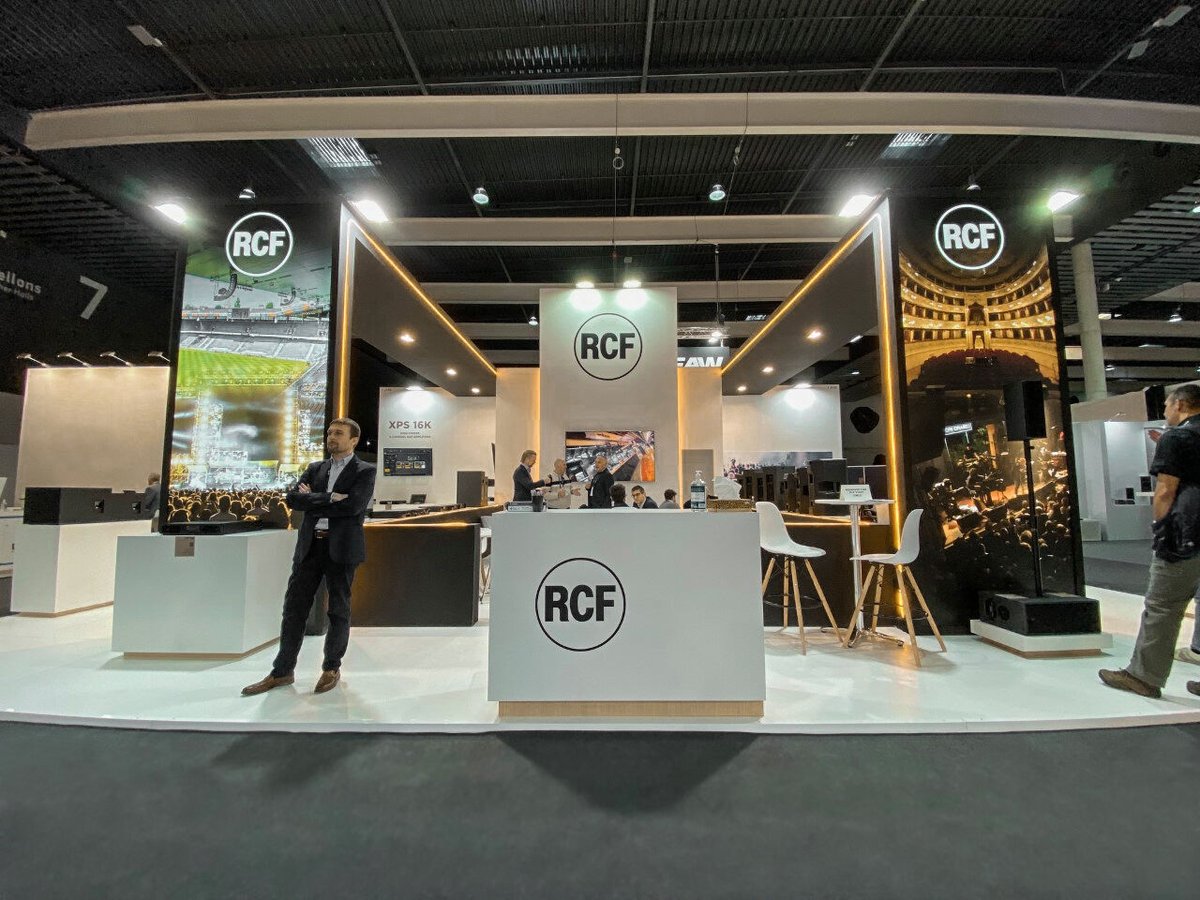 rcf_audio's tweet photo. Welcome to #ise2023! 
Don’t miss the chance to visit RCF in 📍 Hall 7 - Booth J150 to discover our exciting new products. 
-
-
-
#RCFaudio #ExperienceRCF #fair #exhibition #ise2023 #barcelona #soundculture #RCFsound #soundengineer https://t.co/uUcgVlfw7d