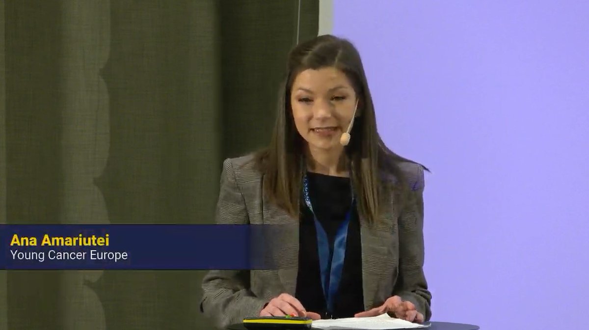 EU_Health's tweet photo. 📣LISTEN TO CANCER SURVIVORS

🎙️"In an ideal European Union, every single patient would receive the same adequate treatment." 

Cancer survivor @AEcaterina shares her personal experience with cancer. She is a Youth @CancerEurope patient advocate.  

#EUCancerPlan #EU2023SE https://t.co/2Al6o0OtSA