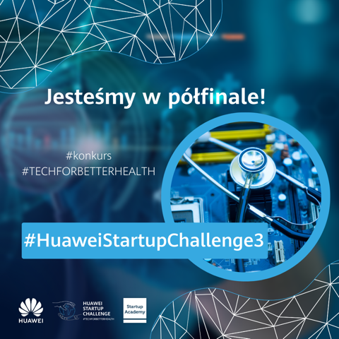 OASISDiagSA's tweet photo. Miło nam poinformować, iż znaleźliśmy się w gronie 20 najlepszych polskich startupów konkursu #HuaweiStartupChallenge3, organizowanego przez @PolskaHuawei  i Startup Academy Poland.  
Gratulujemy wszystkim firmom, które wraz z nami zakwalifikowały się do półfinału! https://t.co/shKJ2klAtu