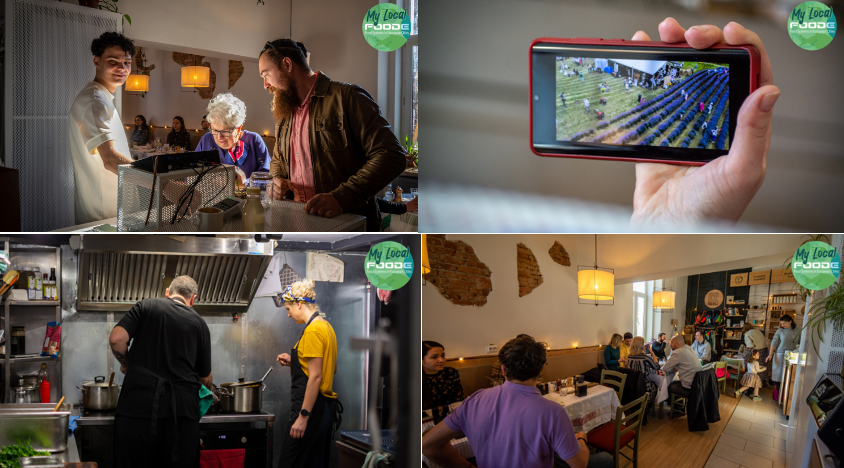 EUFoodE's tweet photo. ➡️#CUIB, founded by #FoodE's partner @ongMaiBine, is the first #zerowaste restaurant in Romania🇷🇴. To promote circularity♻️and sustainability🌱, CUIB organised the event "Micul Prânz"😋which focused on delicious Pakistani cuisine🇵🇰.
🔎Learn more: https://t.co/oFSesCzkfF https://t.co/Dz0rDlA4wa