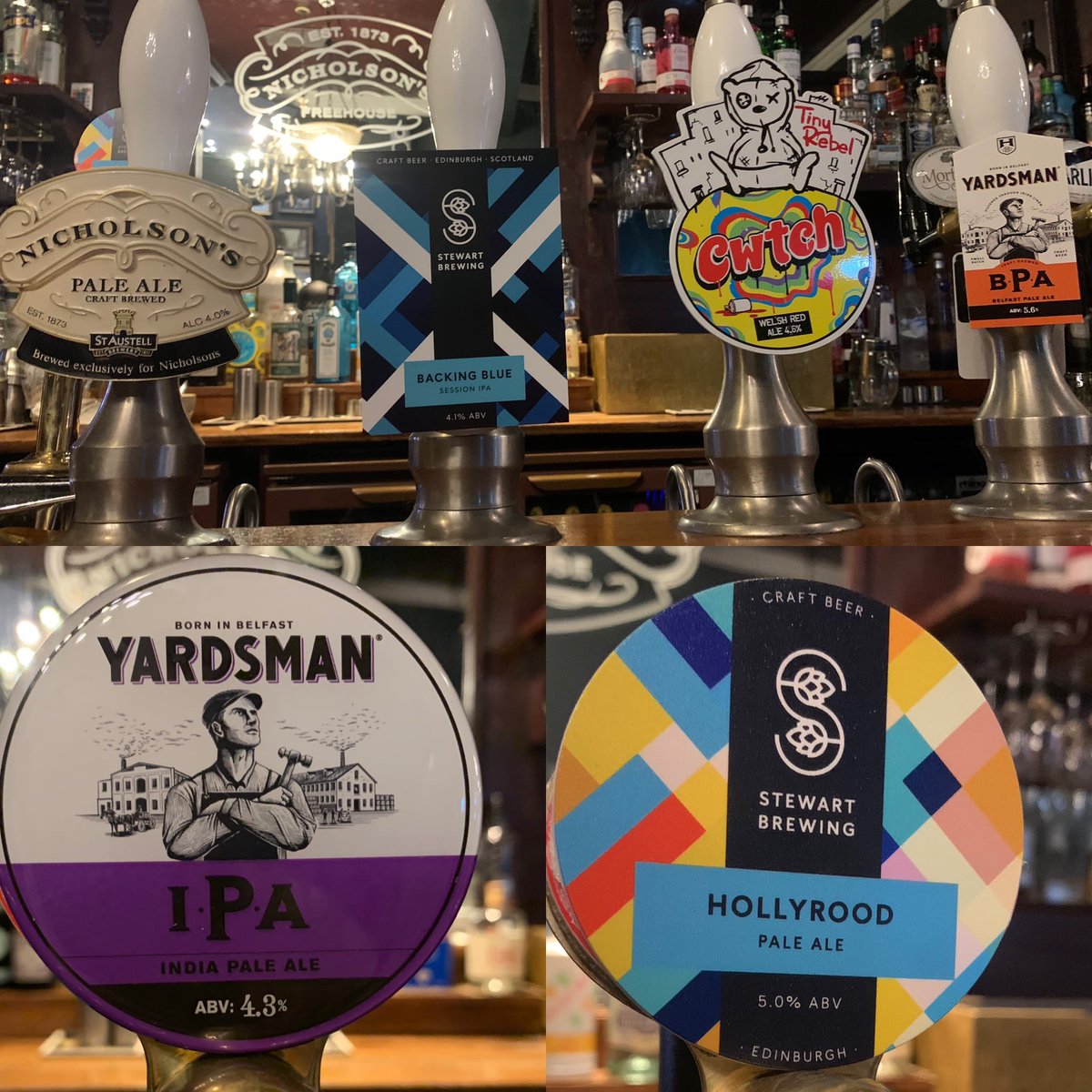 The Shakespeare (@shakespeare_lts) on Twitter photo A glimpse of things to come this weekend. Celebrating home nation brewers for the #SixNations2023
Kicking us off will be ales from <a href="/YardsmanLager/">Yardsman Lager</a>
<a href="/tinyrebelbrewco/">Tiny Rebel</a>
<a href="/stewartBrewing/">StewartBrewing</a>
<a href="/StAustellBrew/">St Austell Brewery</a>
#nicholsonspubs #ipa #bpa craftbeer A glimpse of things to come this weekend. Celebrating home nation brewers for the #SixNations2023
Kicking us off will be ales from <a href="/YardsmanLager/">Yardsman Lager</a>
<a href="/tinyrebelbrewco/">Tiny Rebel</a>
<a href="/stewartBrewing/">StewartBrewing</a>
<a href="/StAustellBrew/">St Austell Brewery</a>
#nicholsonspubs #ipa #bpa craftbeer
