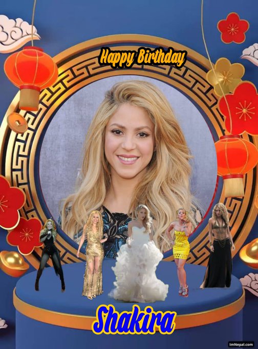 Happy Birthday Shakira    