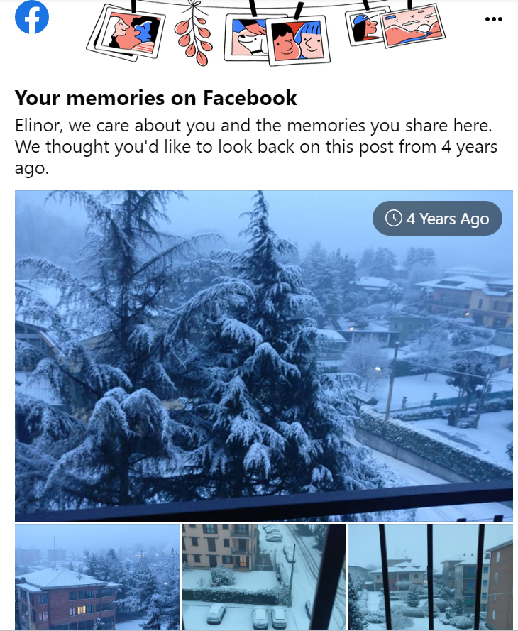 test Twitter Media - @ReissItay פייסבוק בדיוק הזכיר לי את ההתחממות הגלובלית מלפני 4 שנים.... https://t.co/LKFefmBHQo