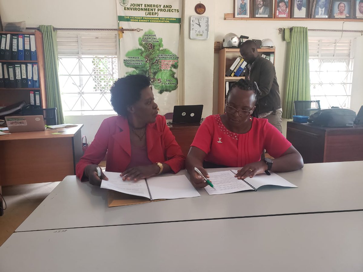Today, <a href="/JeepFromUganda/">JEPP</a> Signed a MoU with <a href="/OfficialMubs/">Makerere University Business School</a>  aimed at advancing Energy and Climate Focused Research and Advocacy for Development in Uganda! <a href="/MEMD_Uganda/">Ministry of Energy & Mineral Development</a> <a href="/NicMukisa/">Nicholas Mukisa, PhD</a> <a href="/jwbalunywa/">Prof. Waswa Balunywa</a> @Nrepuganda <a href="/useaug/">Uganda Solar Energy Association(USEA)</a> <a href="/unreeea/">Uganda National Renewable Energy Alliance(UNREEEA)</a> <a href="/giz_uganda/">GIZ Uganda</a> <a href="/rkimbowa/">Kimbowa Richard</a> <a href="/MUBASA_Official/">MUBS Academic Staff Association (MUBASA)</a> <a href="/JNkuyahaga/">Joyce Nkuyahaga</a>