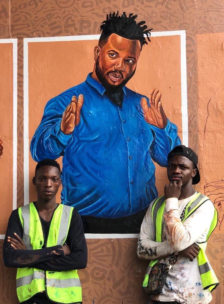 Sabinus1_'s tweet photo. Mehn I Don’t Know What To Say 😳 !! They Drew It Under A Bridge In Lagos!!! Fodan Creations 🙏🏿 https://t.co/HzNVBktcWB