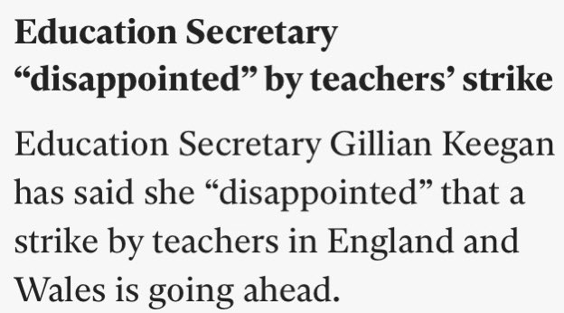 sonicmattc's tweet photo. Teacher “disappointed” by continual underfunding of essential services by government and reckless handling of the economy causing unnecessary additional hardship to millions across the UK. But seemingly from the actions of many in government, this doesn’t seem to matter to them. https://t.co/N3TcwyvScw
