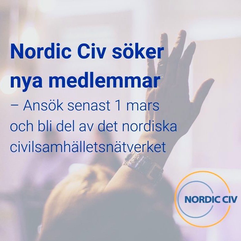 Läs mer här: globalutmaning.se/nordic-civ-sok…