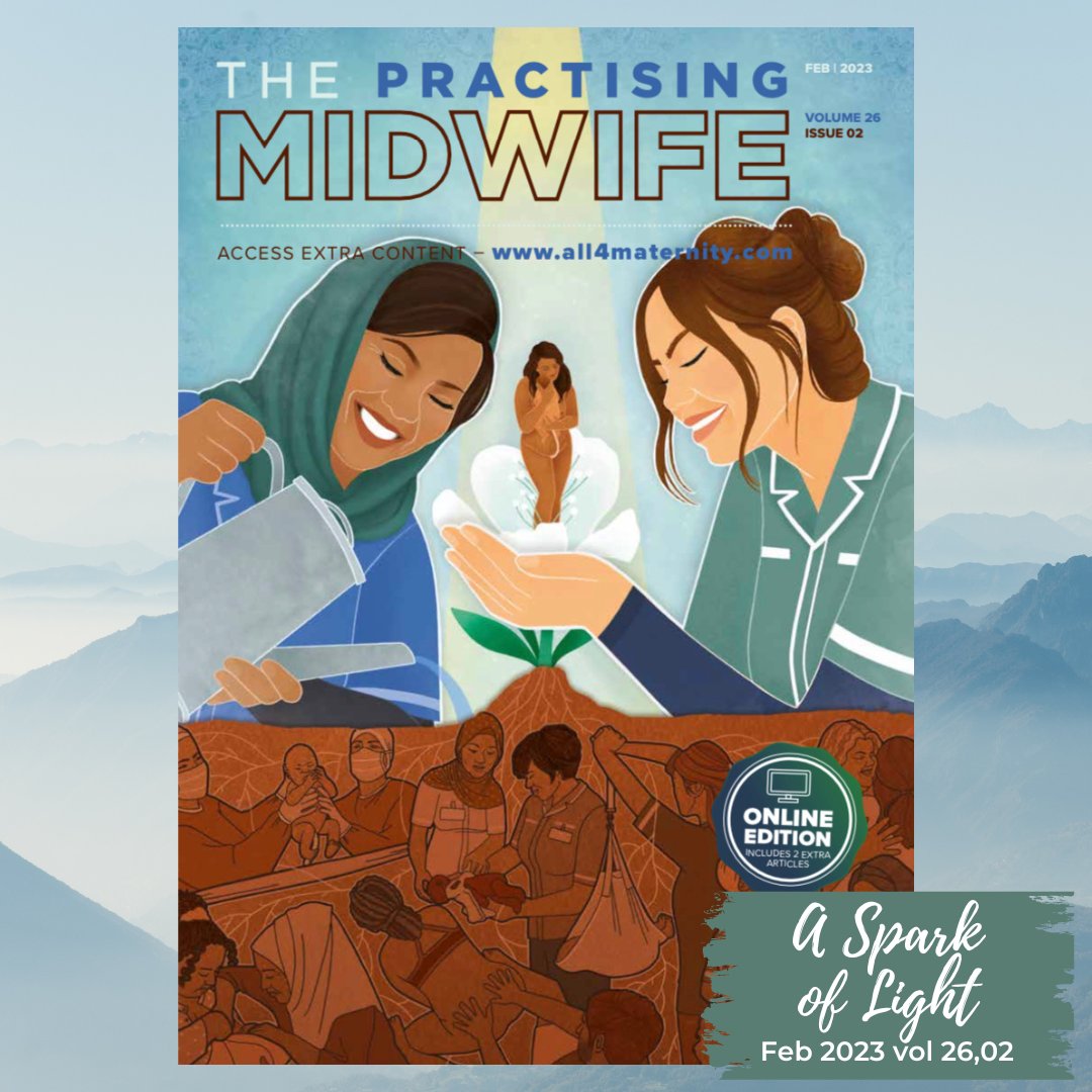 It's here! 🙌 The February issue of <a href="/TPM_Journal/">ThePractisingMidwife</a> has landed. 'A Spark of Light' is packed with informative, evidence-based articles written by maternity &amp; midwifery professionals &amp; is beautifully illustrated by <a href="/LaurenRebbeck/">Lauren Rebbeck</a>

<a href="/all4maternity/">all4maternity</a> members 👉 all4maternity.com/the-practising… /1