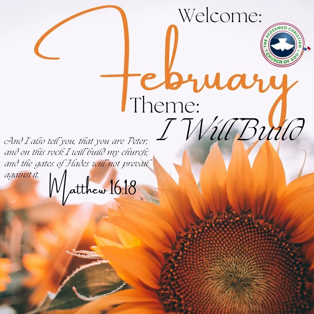 RCCGDCHPANAMA's tweet photo. We thank the Lord for this new month. All honor and glory be to Him! We entrust this new month to your hands, let it be He who guides us and glorifies himself in our lives. Welcome February! https://t.co/M2CFWs7ryR