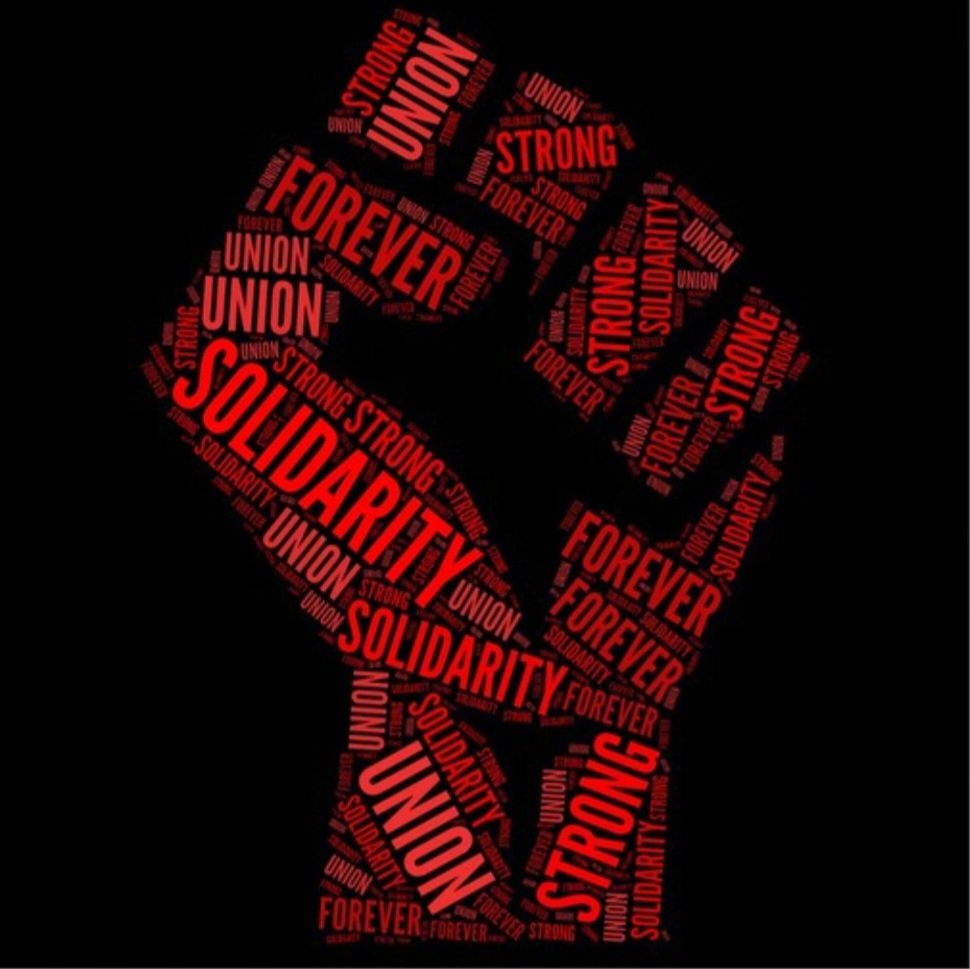 On the largest day of industrial action in the #UK for decades, #solidarity with all striking workers. Members stay strong, stay determined, and stay together! United we stand, divided we fall! ✊️ #strikes #EnoughIsEnough #ToriesOut