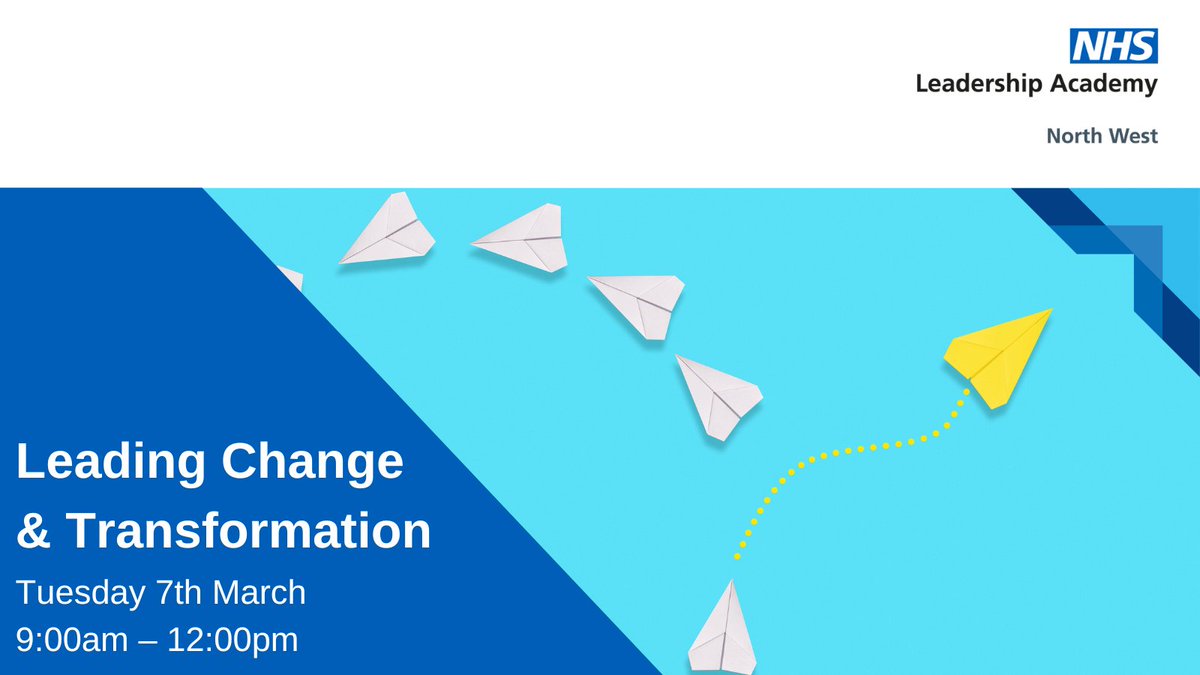 Implementing and sustaining change is not always easy.

Join our upcoming workshop that will allow participants to identify the key steps to managing change, develop a plan to lead change and learn how to engage and inspire people in change.

Sign up &gt; 
ow.ly/nEmp50MC6yp
