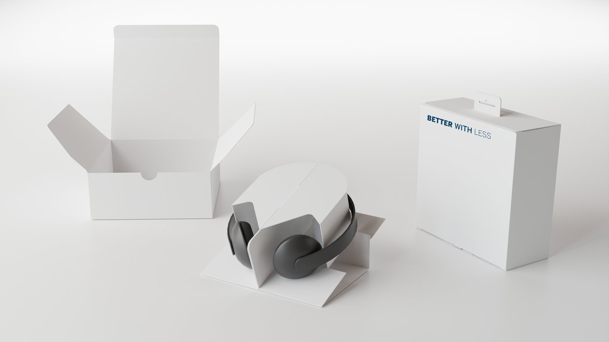 BetterwithLess1's tweet photo. Presenting the other winner of the #BetterWithLess – Design Challenge: ‘Kid’s Headphones Packaging’ by designer Kitty Ching. “This design is simple, reusable and offers a distinctive consumer experience," says the competition’s chairman, Ilkka Harju. https://t.co/FRZ1oQi90M https://t.co/j55uTqchjs