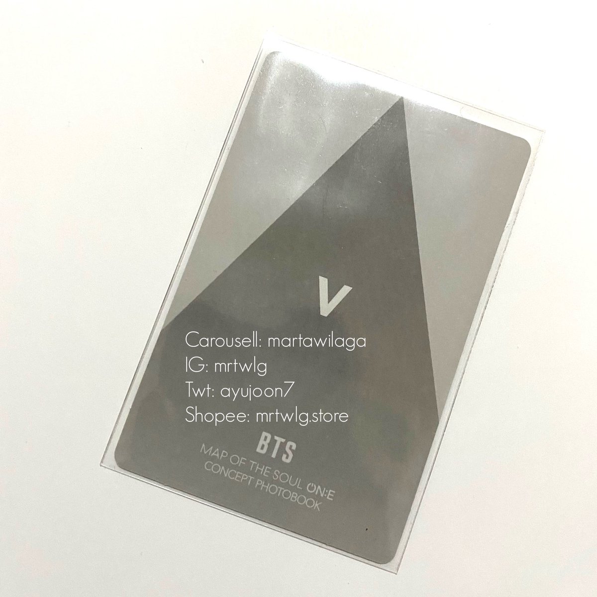mrtaspace's tweet image. WTS - WANT TO SELL PC BTS 🇮🇩
 
Taehyung V - MOTS DVD Route 450K
Taehyung V - MOTS DVD Clue 450K

📍JKT, ID
✅Termasuk packing
✉️DM for detail
🟧Bisa shopee 
❌Not for sensitive buyers
❗️Harga blm termasuk ongkir dari JKT

 #pctaehyung #pcbts #jualpcbts #jualphotocard