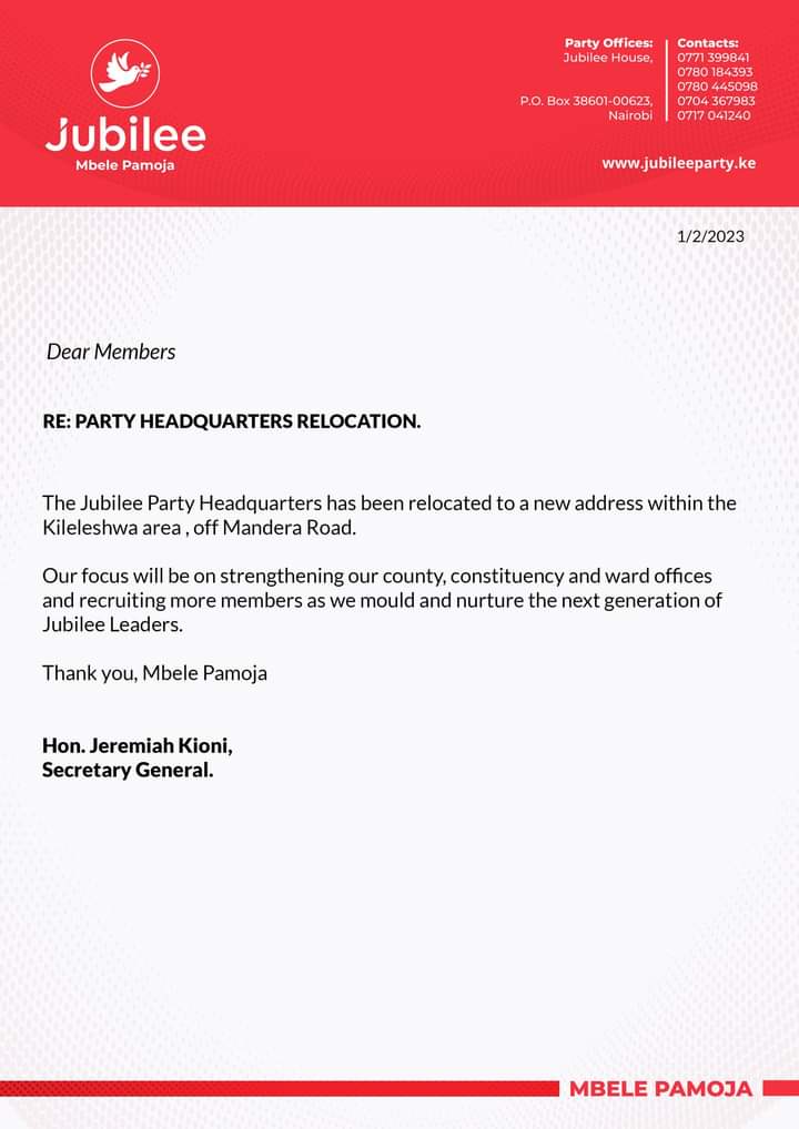 Sen. Wahome Wamatinga tweet media