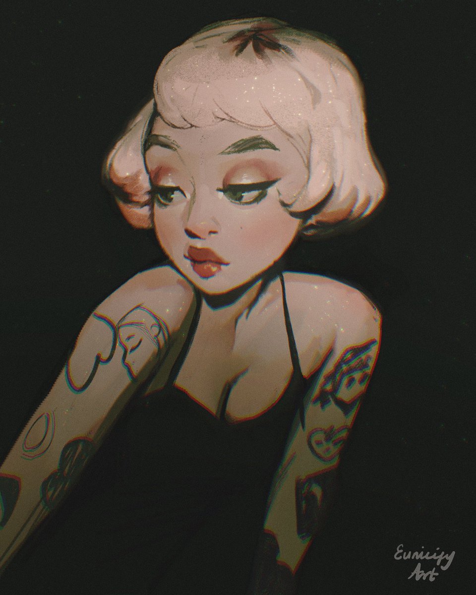 Eunicifyart's tweet photo. Study of @yeule She’s all over my Pinterest and the lighting is immaculate.
Photograph reference by @neilkrug
#portraitart #semirealisticdrawing #semirealisticart #semirealism #portraitpainting #portraitdrawing #drawingsketch #digitalart #procreate https://t.co/fzVHi2Vvof