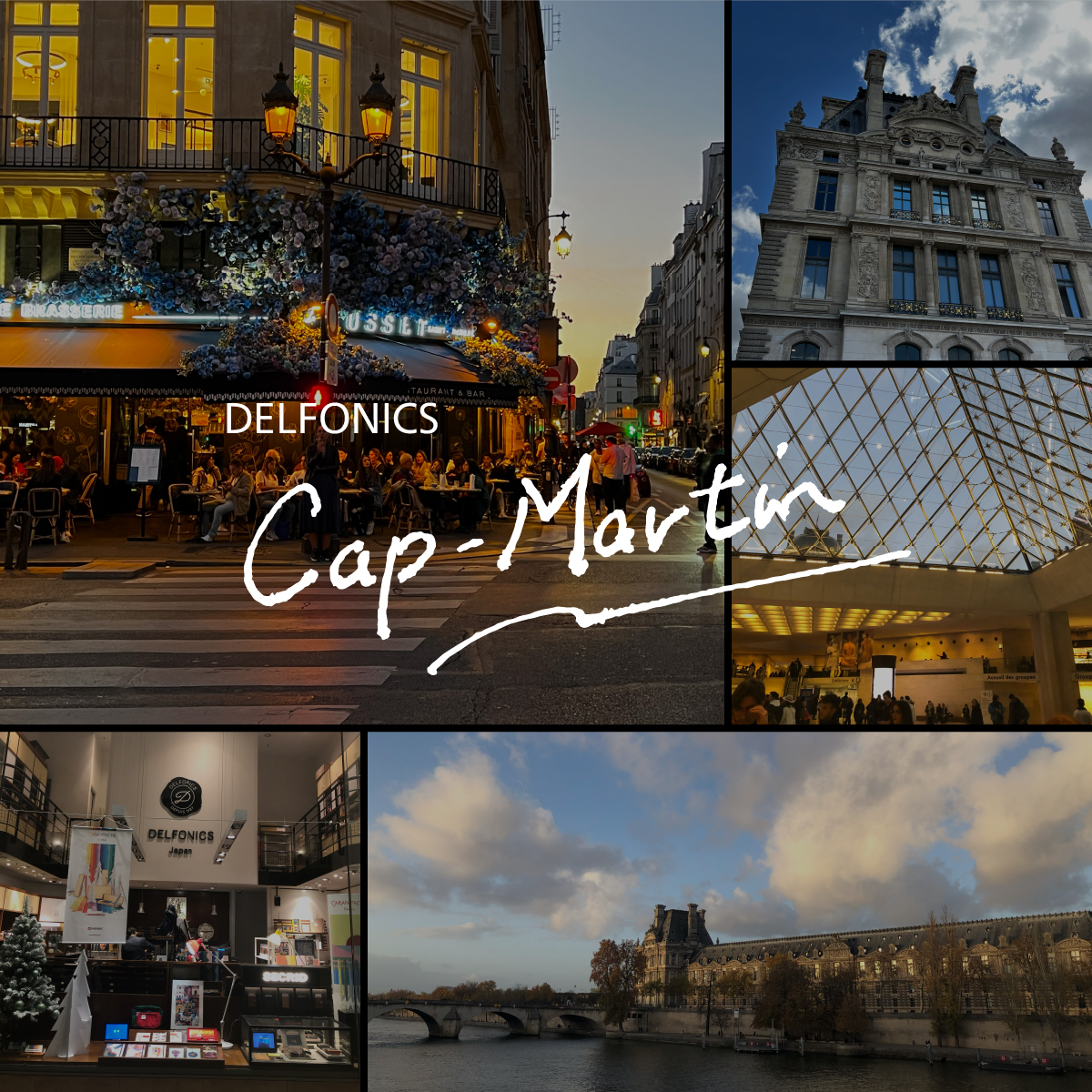 寒い日が続きますが、いかがお過ごしですか。
カップ・マルタン、冬のコラムを更新しました。
第3回目のテーマは、「Tokyo-Paris」。
ぜひご覧ください。
shop.delfonics.com/special/capmar…
#delfonics #rollbahn #capmartin #デルフォニックス #ロルバーン #カップマルタン