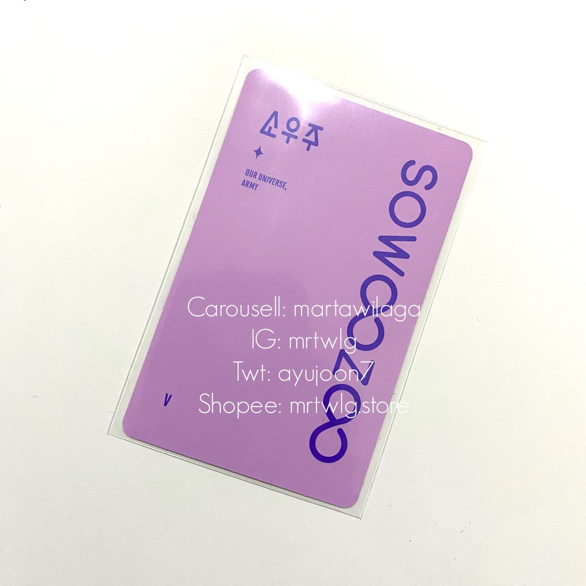 mrtaspace's tweet image. WTS - WANT TO SELL PC BTS 🇮🇩
 
PC Taehyung V - SOWOOZOO 450K
PC JUNGKOOK - LYS TEAR 178K
📍JKT, ID
✅Termasuk packing
✉️DM for detail
🟧Bisa shopee 
❌Not for sensitive buyers
❗️Harga blm termasuk ongkir dari JKT

 #pctaehyung #pcbts #jualpcbts #jualphotocard