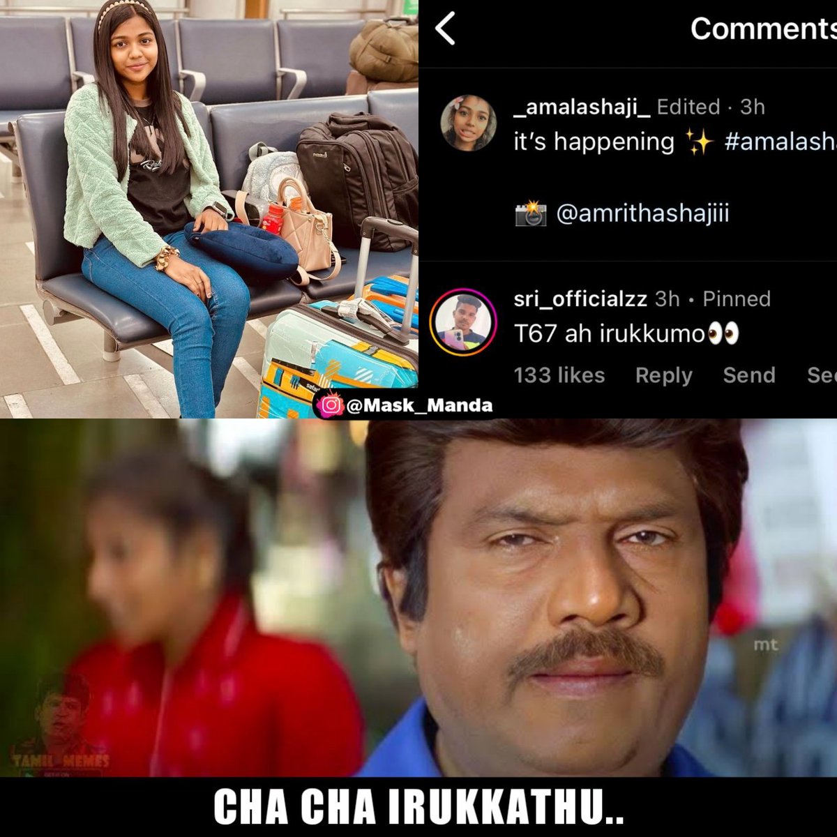mask_manda's tweet photo. Irukkumo๐
#Thalapathy67 #Mask_Manda https://t.co/fOjUFNVfmU