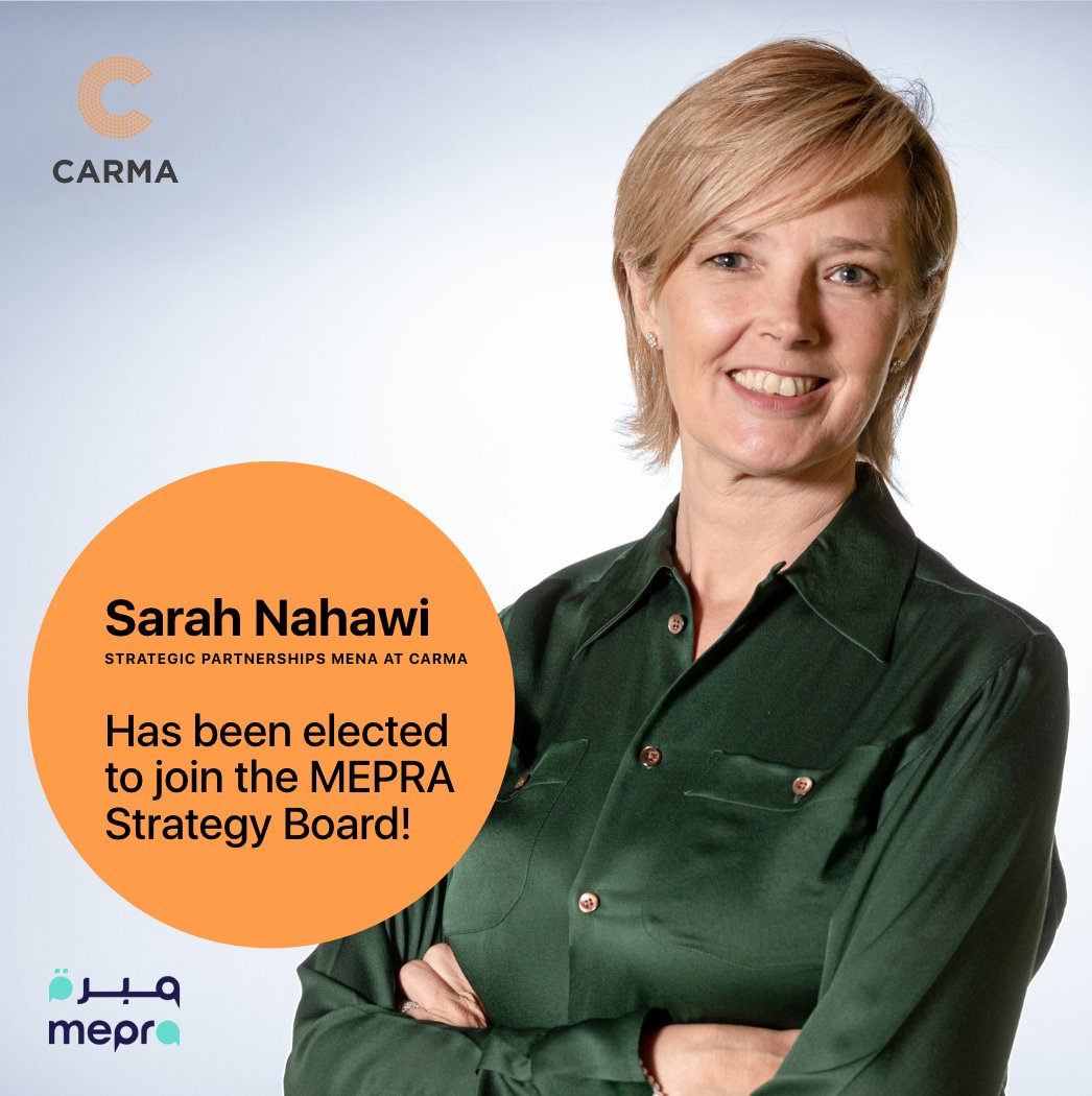 CARMA on Twitter "Exciting news! sarahnahawi, Strategic Partnerships