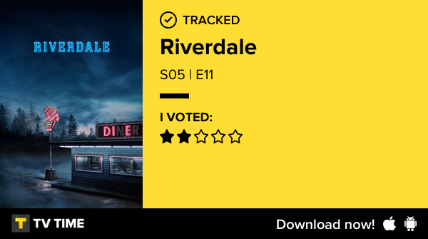heavydirtymindx's tweet photo. I've just watched episode S05 | E11 of Riverdale! #Riverdale  https://t.co/Z1oCDMAuza #tvtime https://t.co/xHD7t1bXY0