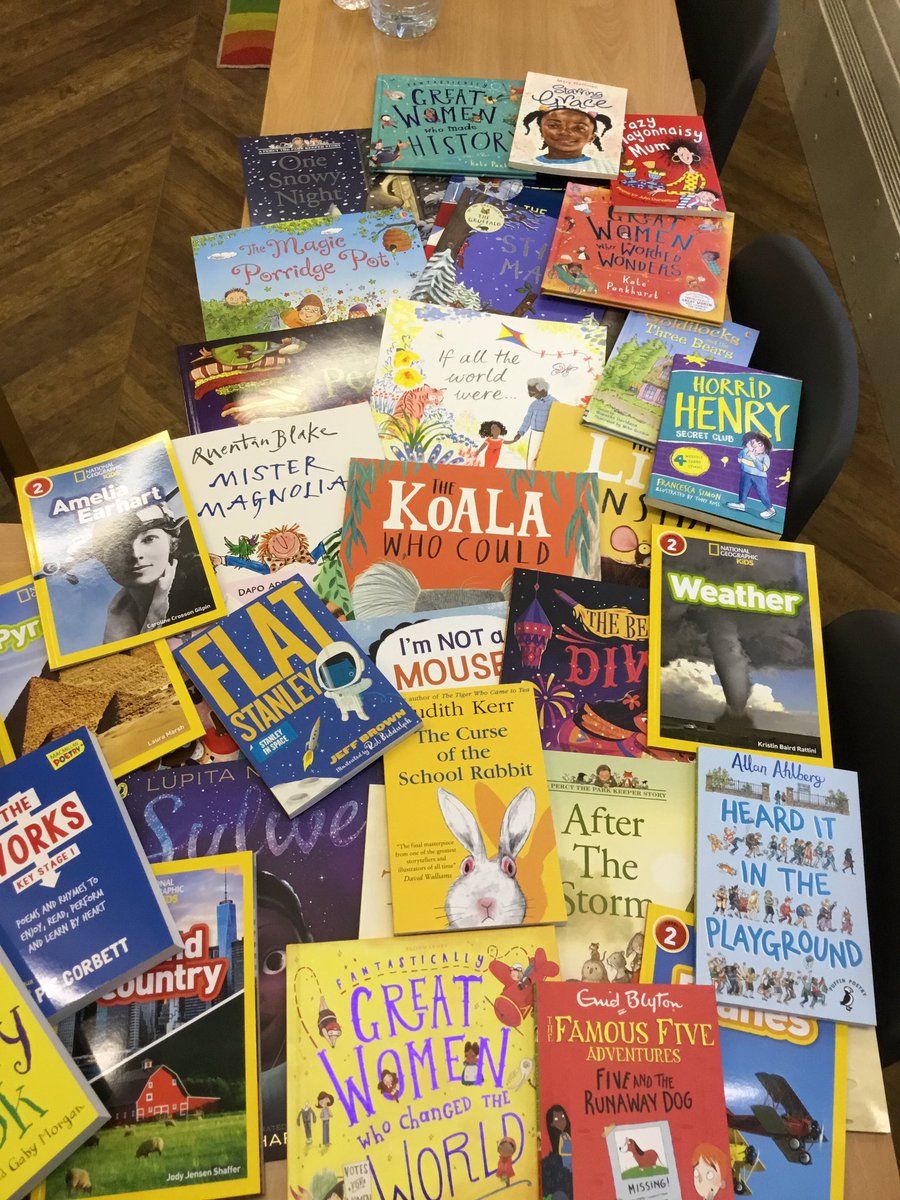 My favourite kind of delivery; books, beautiful books! These fabulous texts are winging their way on to the book shelves of <a href="/FpPrimary/">Millbrook Primary School - Progression Step 1</a> <a href="/MillbrookBeech/">Dosbarth Beech</a> <a href="/MillbrookRec/">Millbrook Reception</a> <a href="/DosbarthWillow/">Dosbarth Willow</a> <a href="/MillbrookYr2/">Dosbarth Chestnut</a> <a href="/LittleAcornsMB1/">LittleAcorns@MBNursery</a> <a href="/MillbrookP/">Millbrook Primary</a>