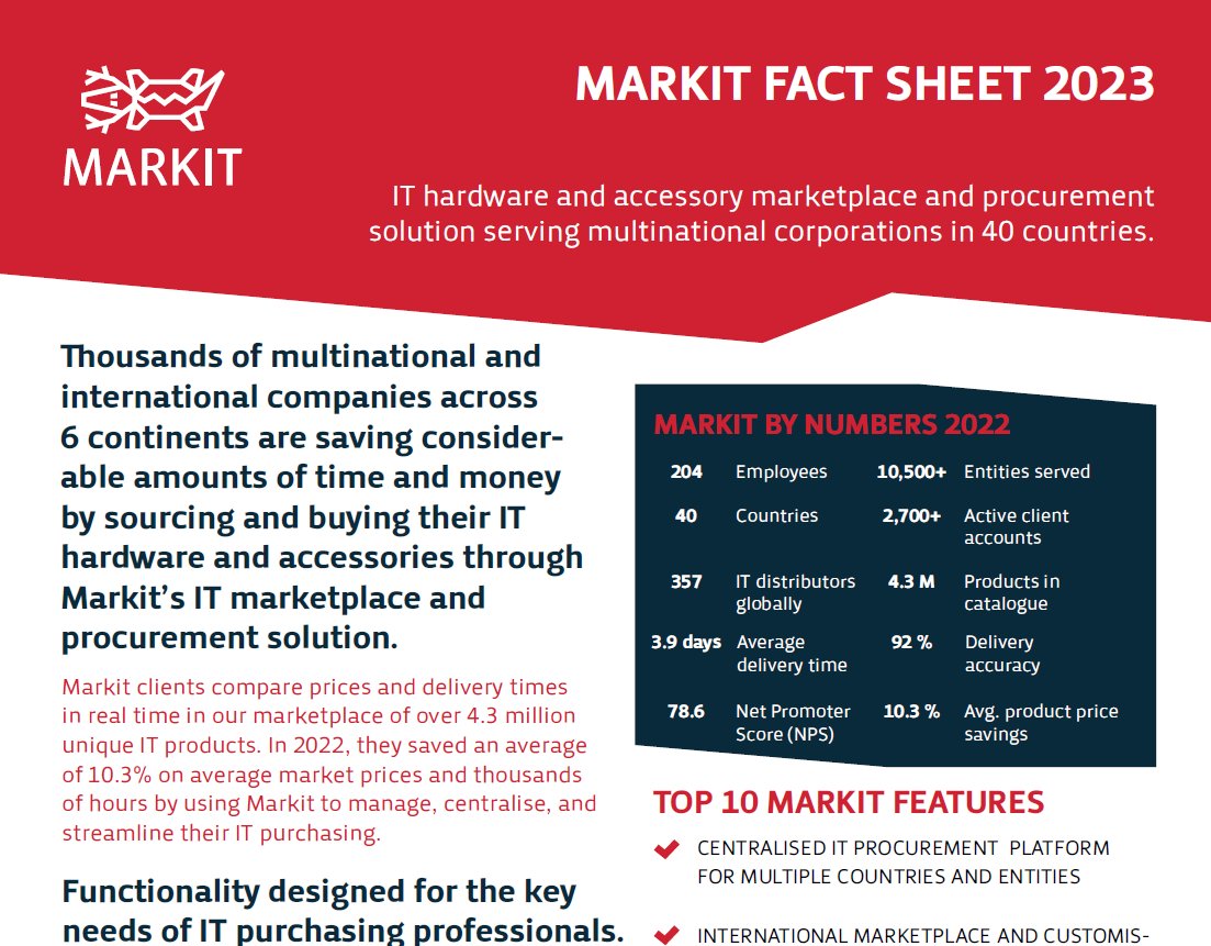MarkIT_EU's tweet photo. New Markit Fact Sheet for 2023 https://t.co/Xa4Spqrq2z https://t.co/rnyd3YCxrq