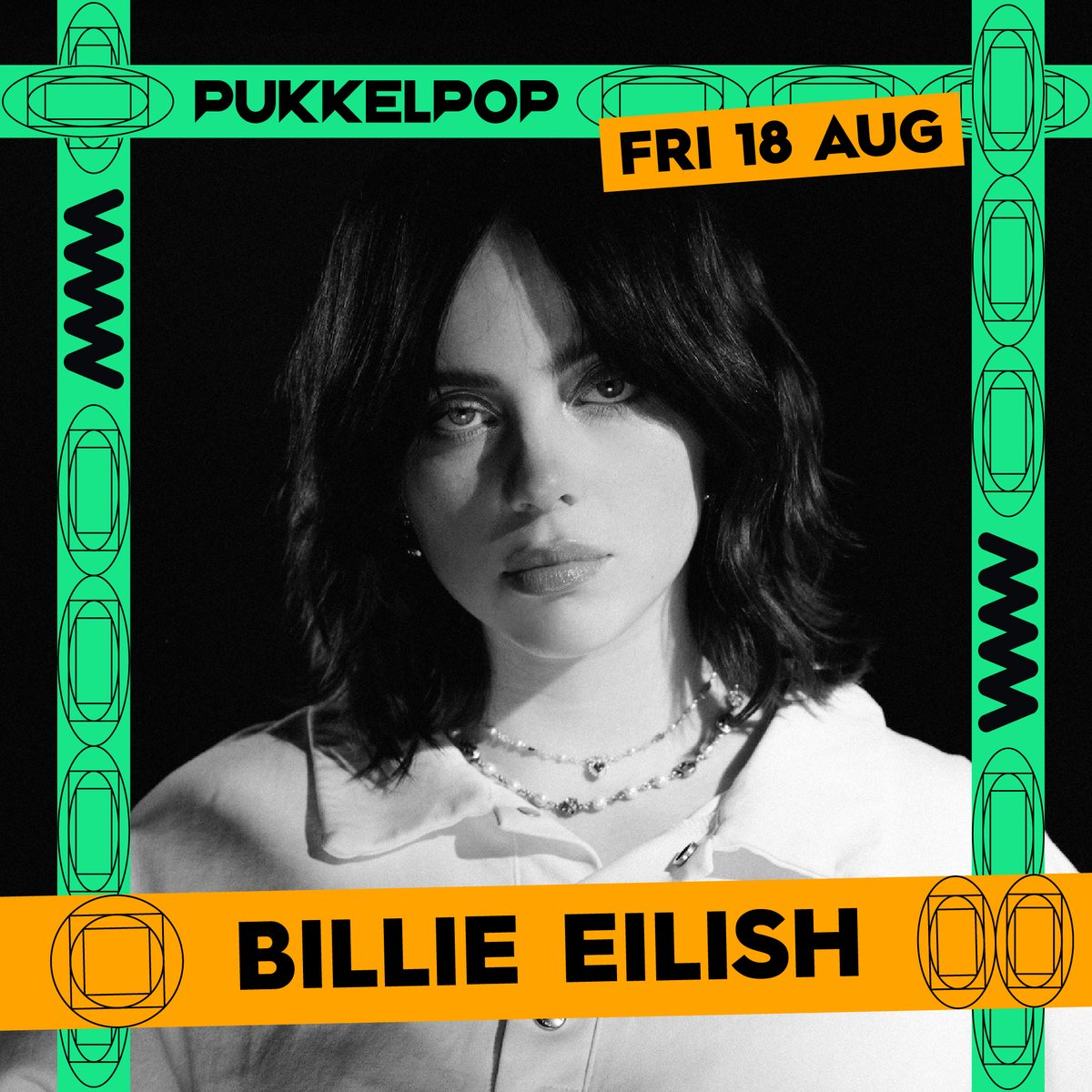 Billie is headlining <a href="/pukkelpop/">Pukkelpop</a> on Friday, August 18. pukkelpop.be