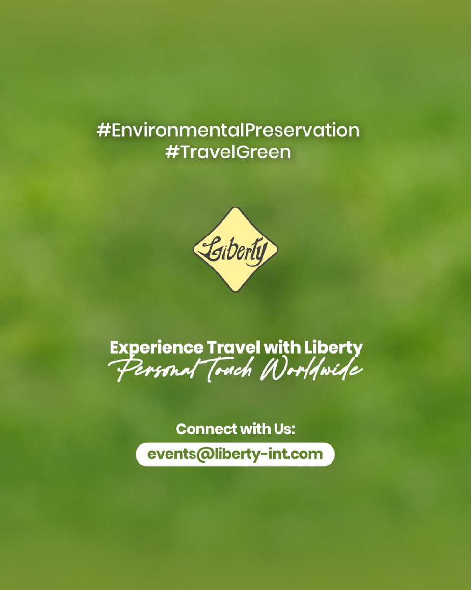 liberty_itg's tweet photo. Making #tourism sustainable is vital for the future of our planet.
Tourism must continuously strive to be socially and environmentally responsible.
At Liberty Group, sustainability and tourism are two sides of the same coin. It is what we instill in all our practices.
#conventa https://t.co/rhUEBPoXP3