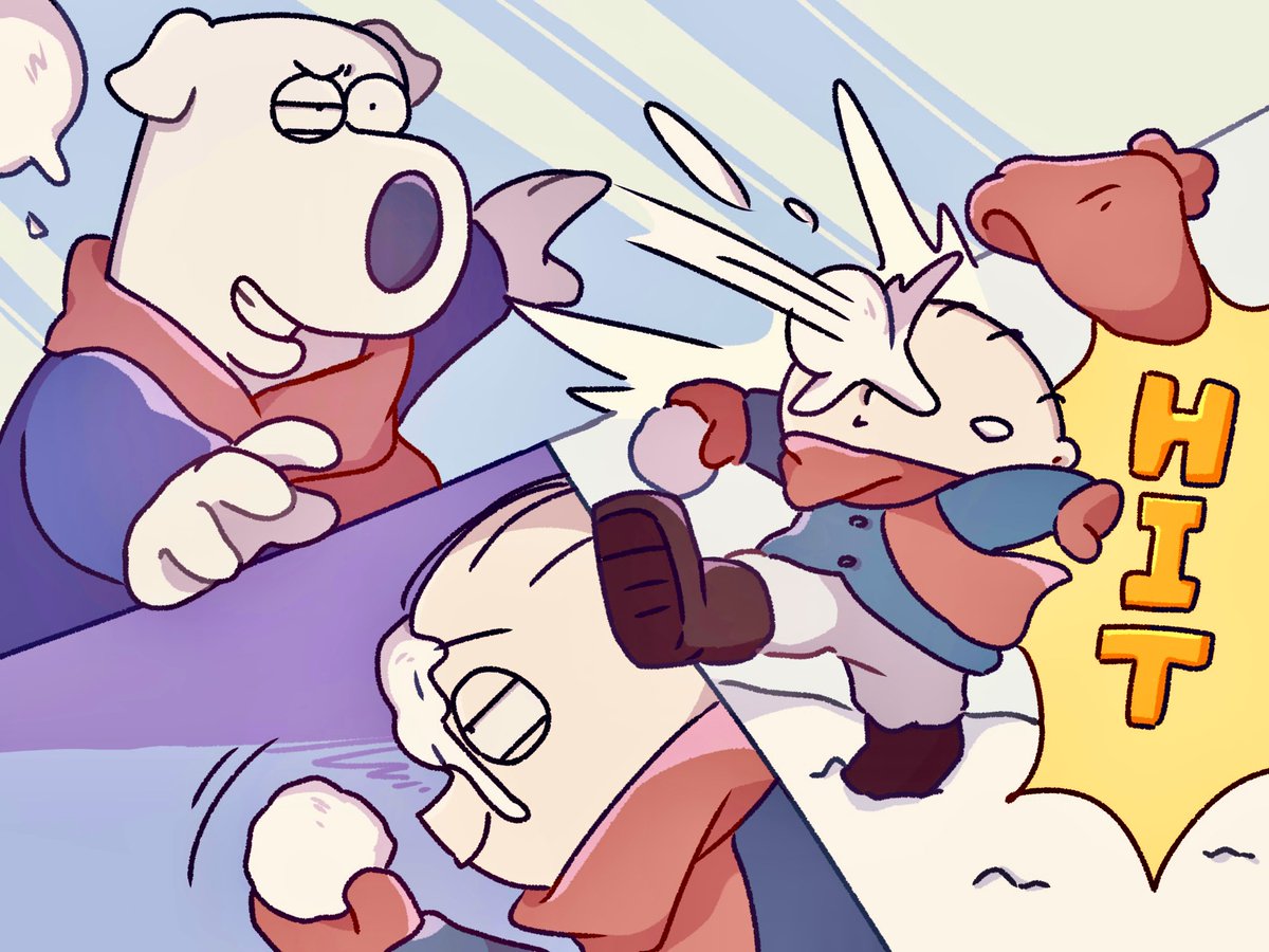 雪合戦brewie！
#familyguy 
#familyguyfanart