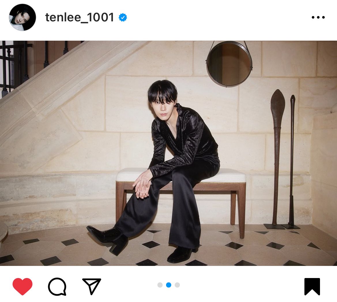 อมกกก เทนลี เอาอีกคับบบบ ใครมีไอจีไปกดไลค์ คอมเม้น ให้น้องเตนล์กันเยอะ ๆ นะคะ เอนเกจในไอจีสำคัญมากเลยนะคะ 🥺🥺🥺 #tenlee_1001 #SaintLaurentxTEN