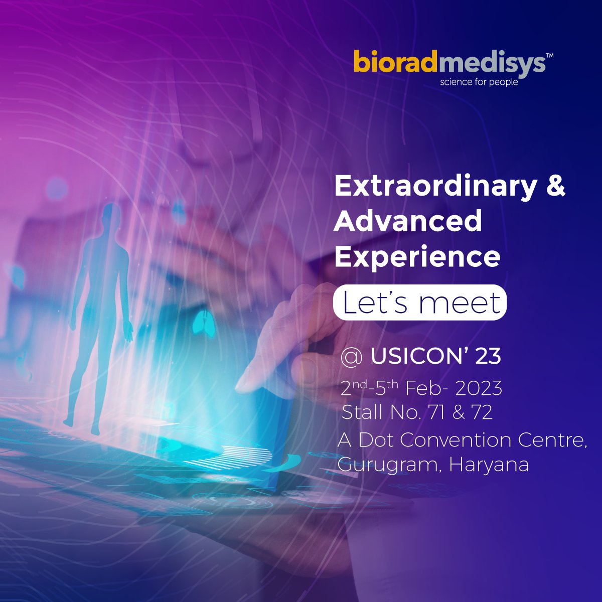 Biorad Medisys Pvt. Ltd. on Twitter "Digital vision + Wider view