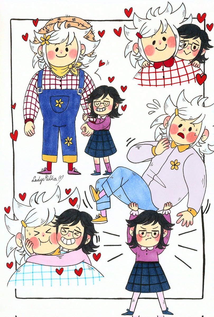 PanciaMilcia's tweet photo. Big love! 💕❤💕
#myart #edzio #mila #ocart #originalcharacter #oc #happy #love https://t.co/uVw21emlD1