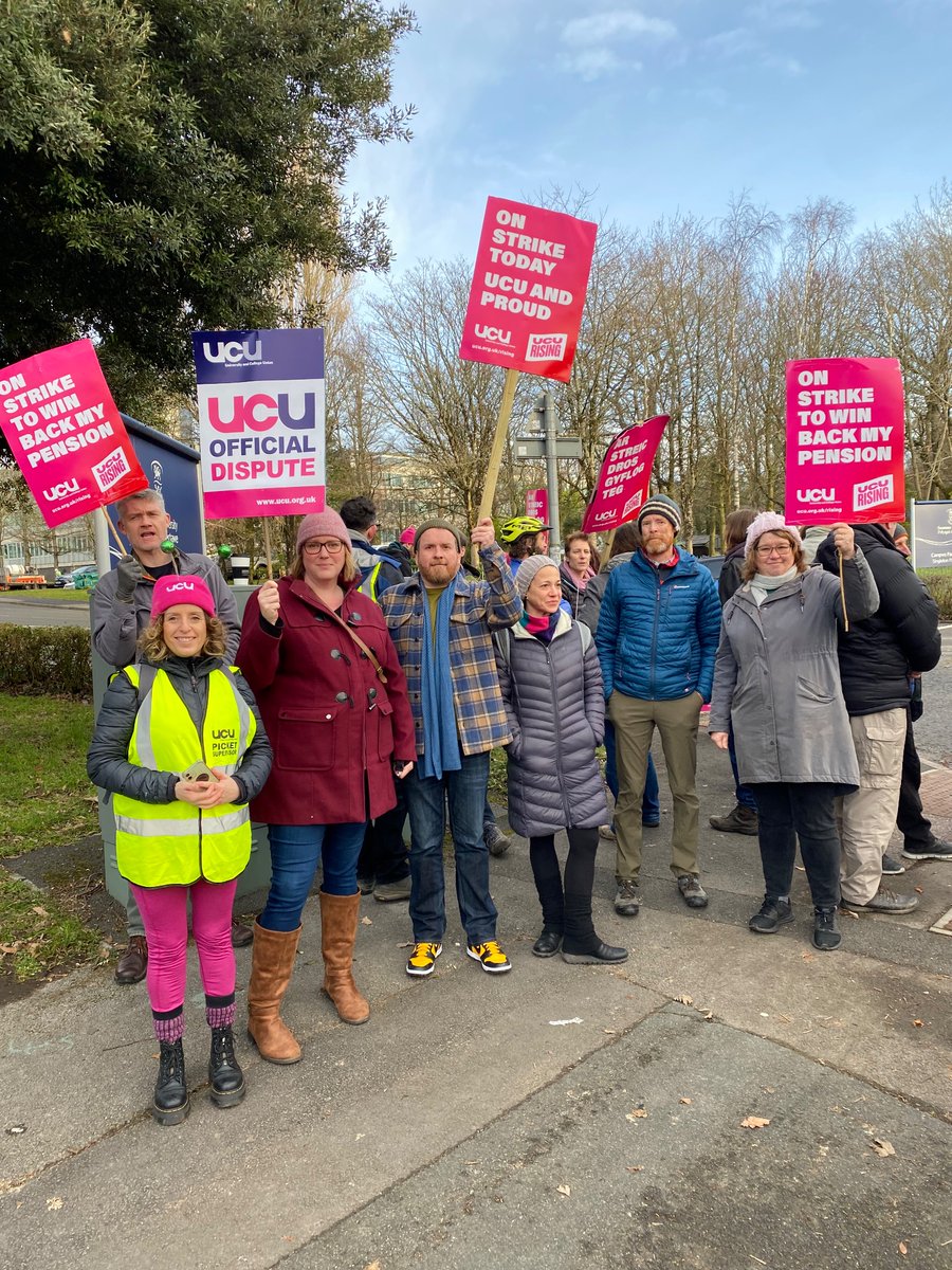 Swansea University UCU tweet media