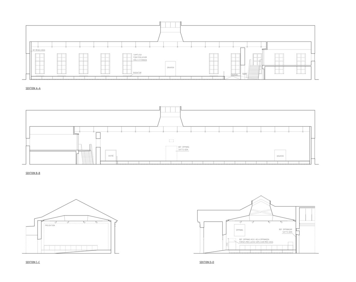 lopedetoledo's tweet photo. El ArkDes (Centro de Arquitectura y Diseño de Estocolmo) no necesita mesas ni tabiques temporales: toda su exposición se esconde en el suelo. https://t.co/0a4pAZYoeR