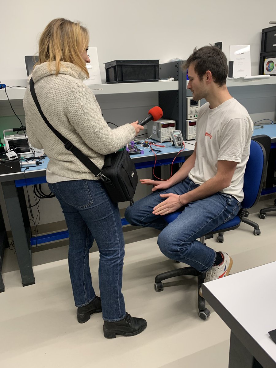 csumontpellier's tweet photo. Nos #ingénieurs ont du talent ! @pabloboizeau sera bientôt sur les ondes de @DivergenceFM pour parler du #flatsat. Merci l’@umontpellier pour l’invitation à participer à l’émission « À l’UM la #science » ! @FVA_um https://t.co/4pUWq7WpNa