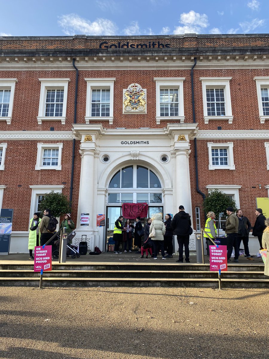 Goldsmiths UCU tweet media