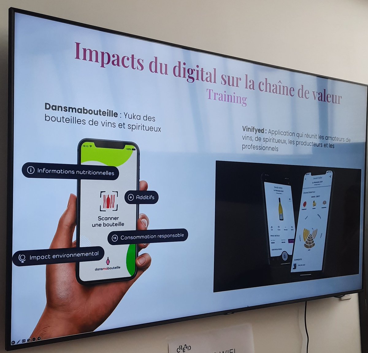 Vinifyed ou le tinder des vins!
#pksspiritueux #masterclass #mbadmb