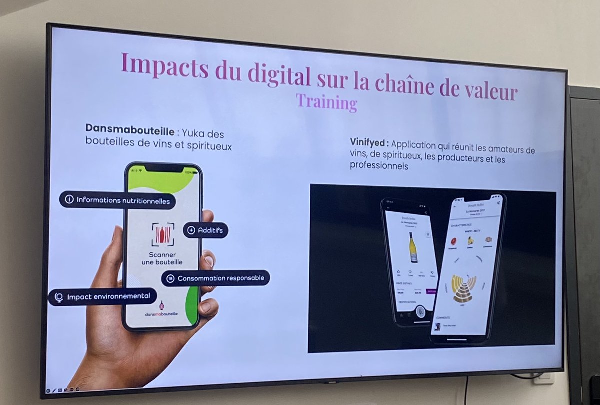 #Masterclass <a href="/pinks_spirits/">Pinks Spirits</a> 🍹

Des applications intéressantes dans le secteur des spiritueux ! #pksspiritueux