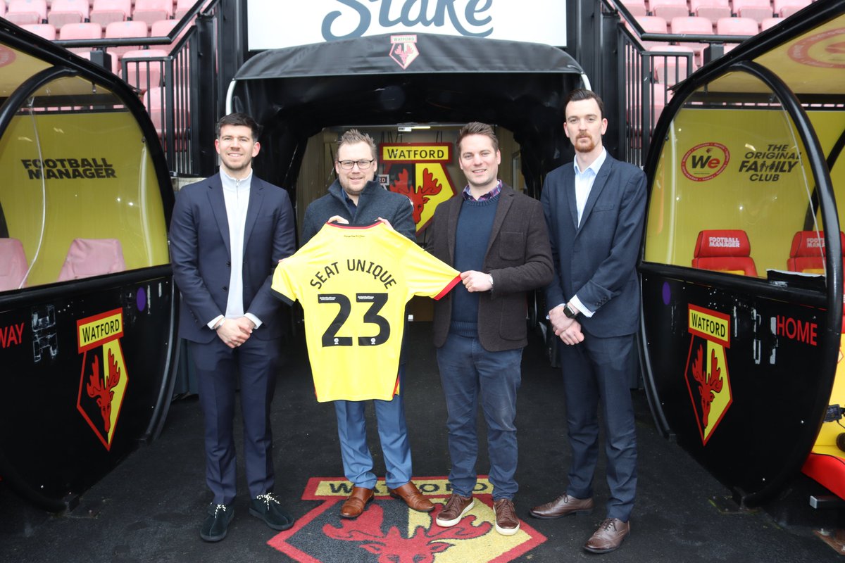 Sportinggi's tweet image. Global sports sponsorship and recruitment specialists @Sportinggi has brokered a new partnership for EFL Championship club @WatfordFC  with @seatunique as Premium Seating &amp;amp; Hospitality Partner.

Read more here: tinyurl.com/33uknyh6

#NewPartnership #SeatingAndHospitality
